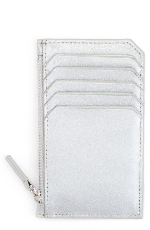 Zip Leather Card Case
