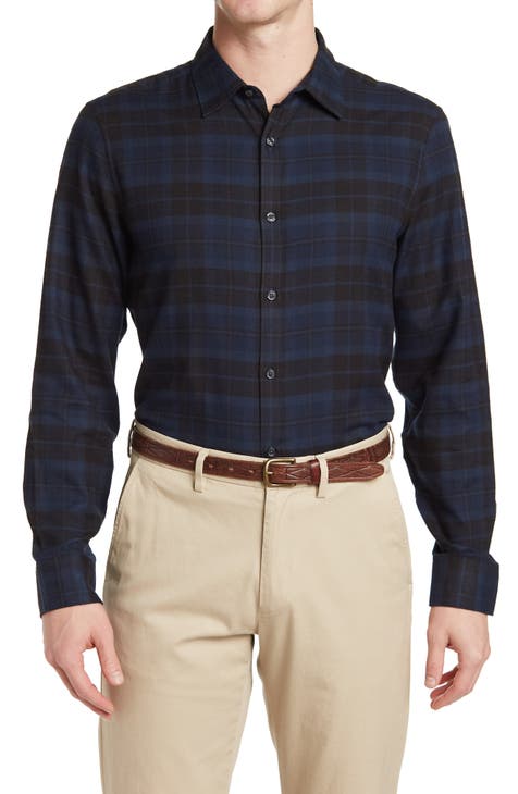 Bold Check Flannel Shirt