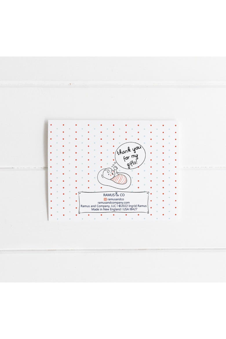 Baby Checklist Thank You Greeting Card Pack Set, Alternate, color, Multi-Pack