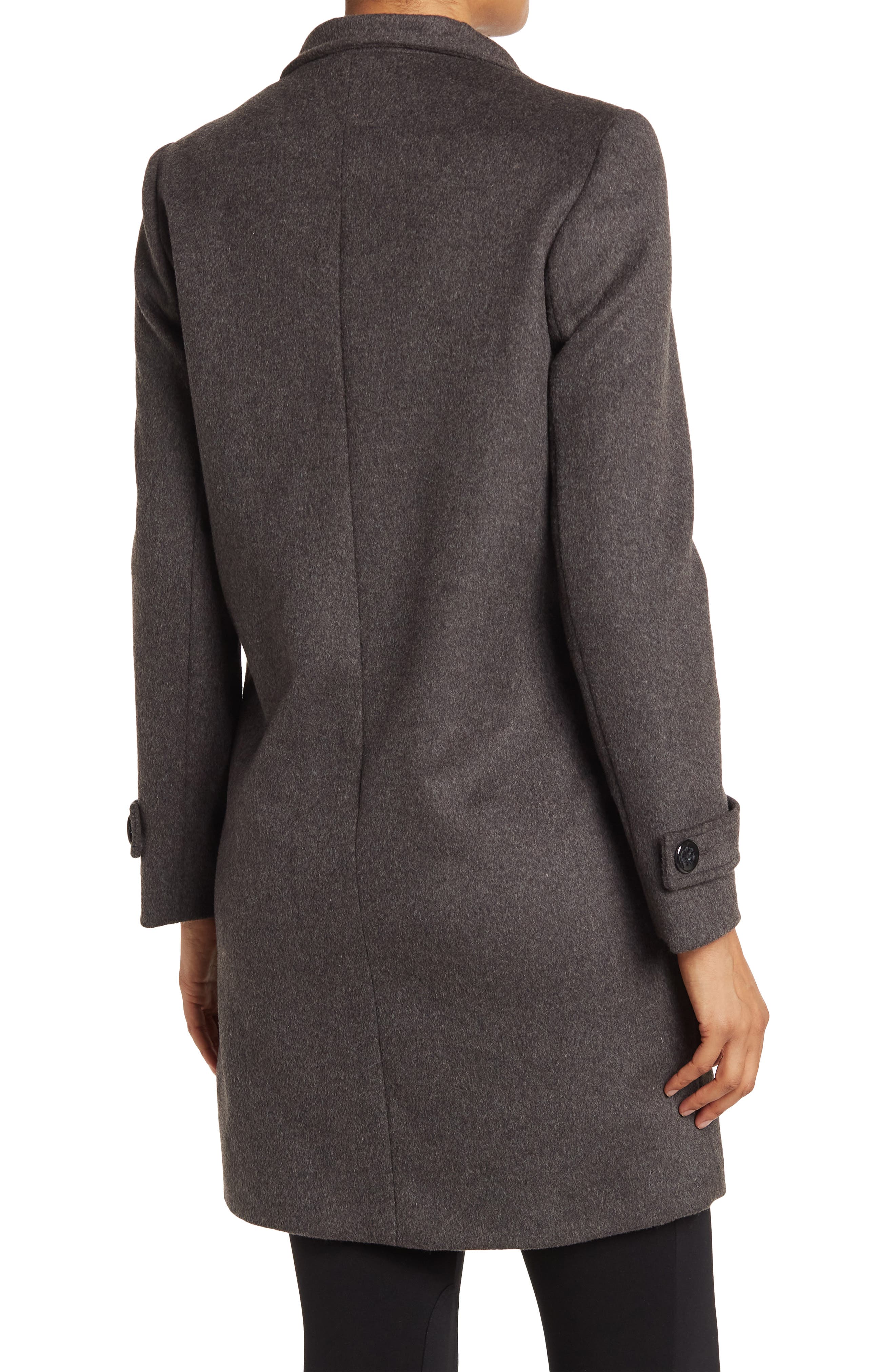 Jones New York Wool Stand Collar Coat (Women) | Nordstromrack