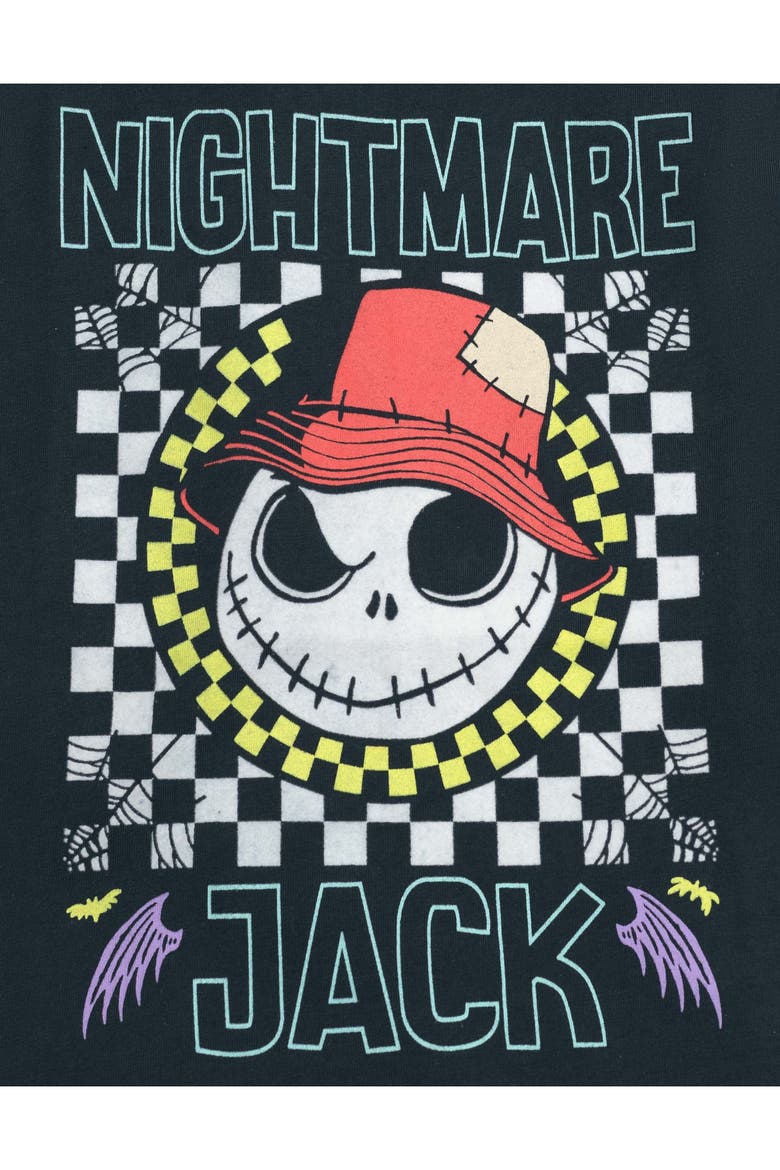 Nightmare Before Christmas 2-Pack Short Sleeve T-Shirts, Alternate, color, Jack Zero Slate Blue