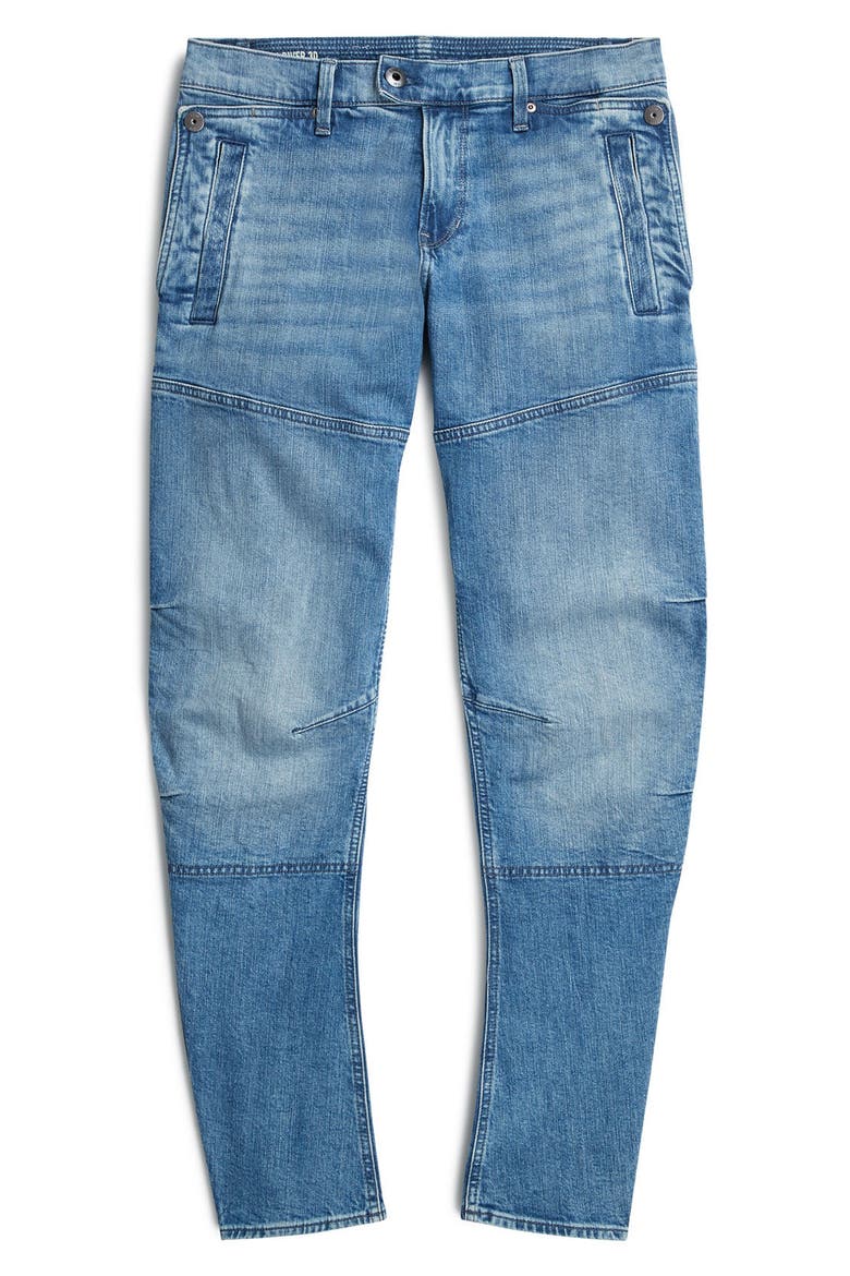 Diver 3D Slim Fit Jeans, Alternate, color, ANTIQUE FADED UNIFORM BLUE