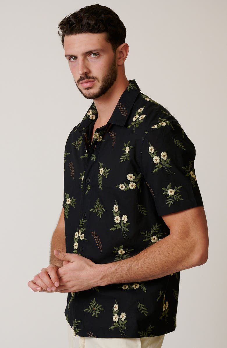 LEISURE LAB Jaco Button Up, Alternate, color, Midnight