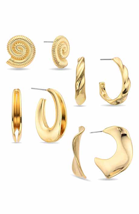 Mirabelle Set of 4 Earrings