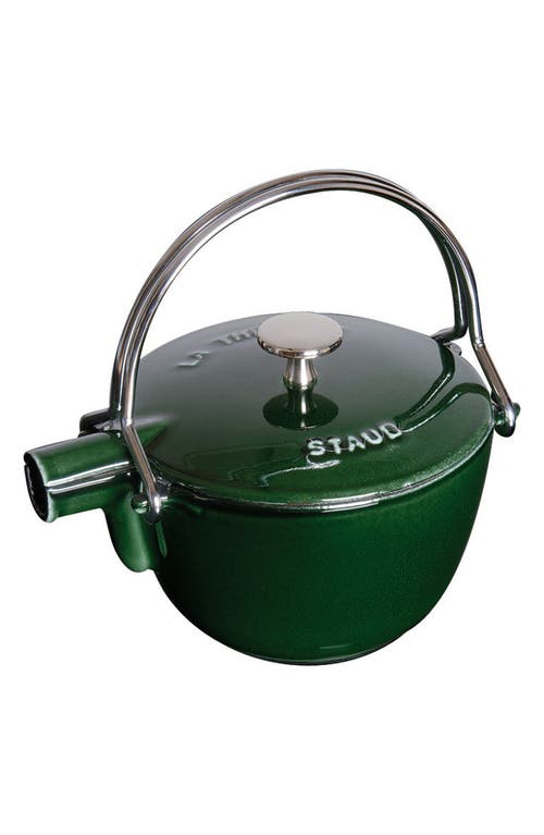 Staub Cast Iron 1qt Round Tea Kettle