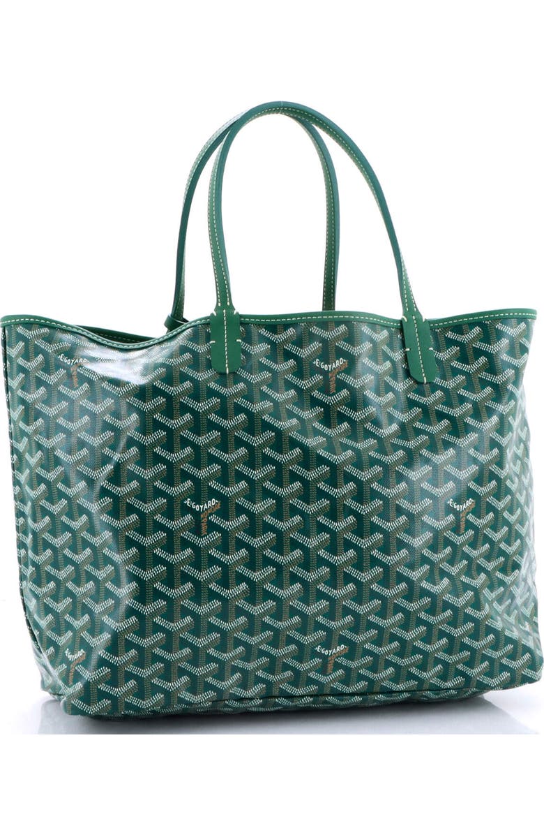Pre-Owned Goyard Saint Louis Tote Coated Canvas PM, Alternate, color, Green
