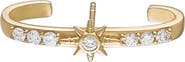 EDEN PRESLEY Diamond Cosmic Bar Single Stud Earring