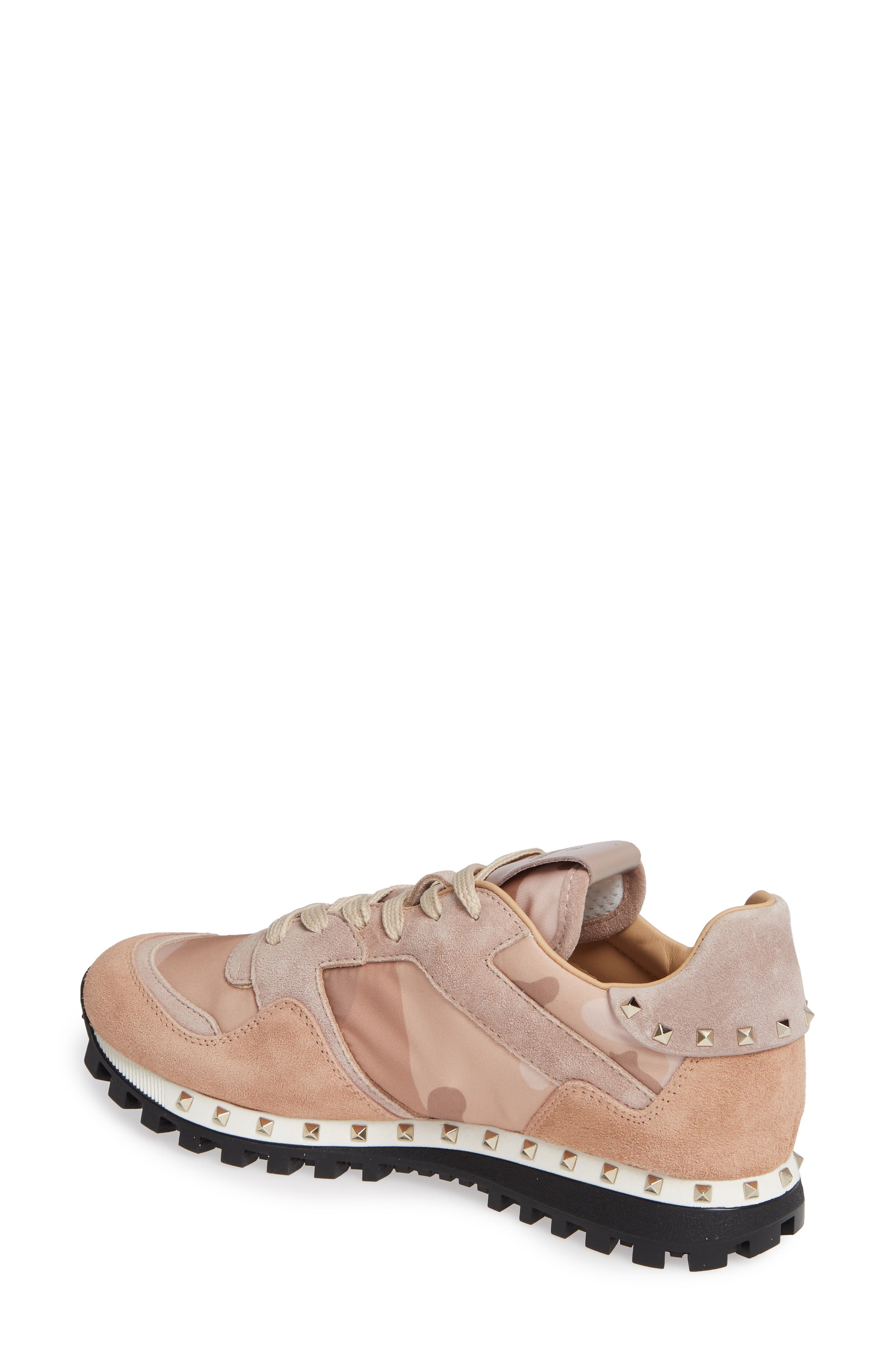Valentino Garavani Rockstud Sneaker, Alternate, color, 