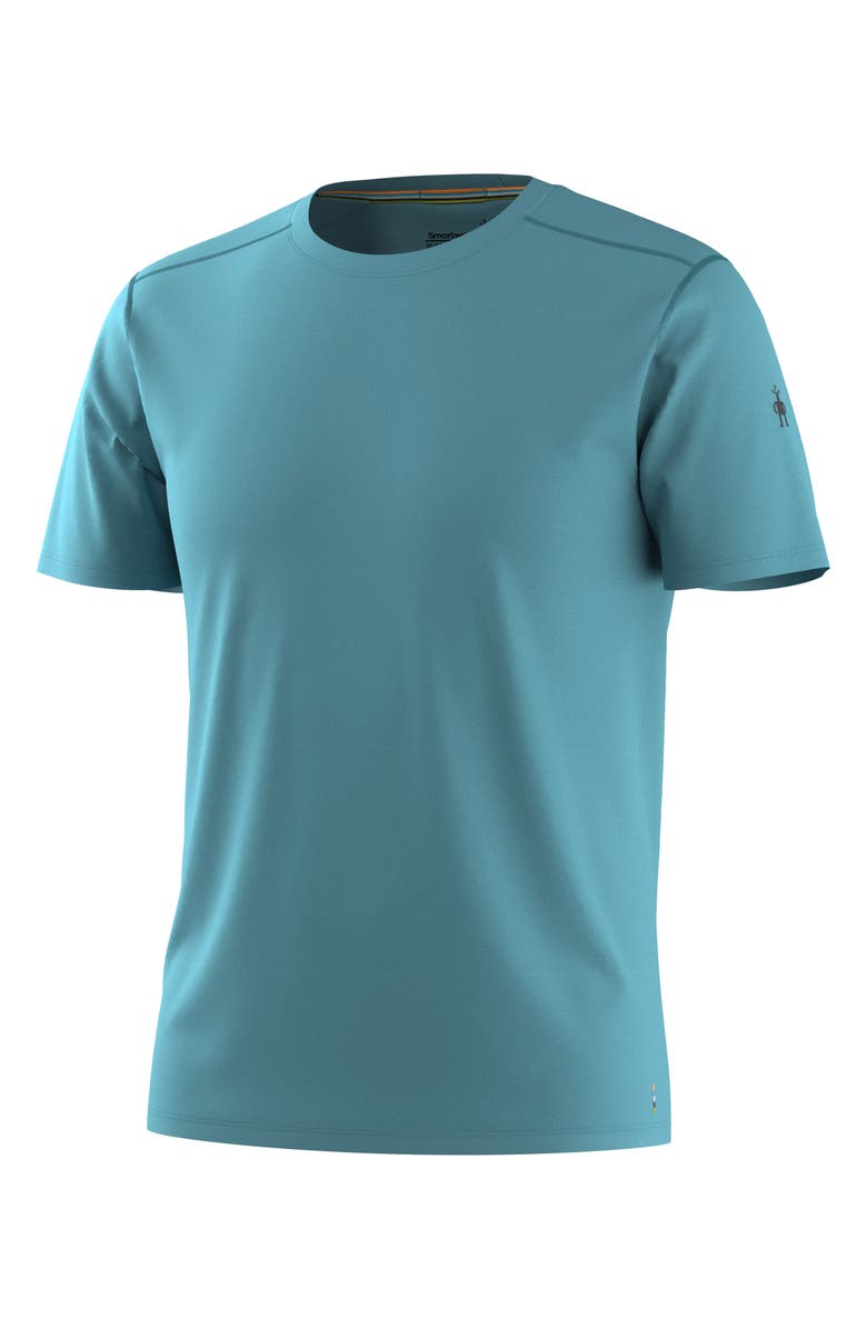 Smartwool Merino Short Sleeve T-Shirt, Main, color, Mineral Blue