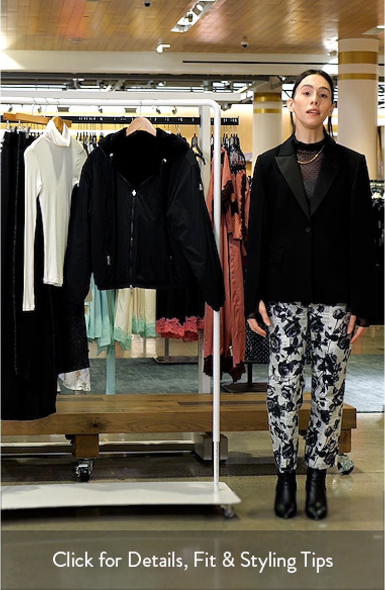 Eaton Bunny Reversible Faux Fur Hooded Jacket, sales video thumbnail