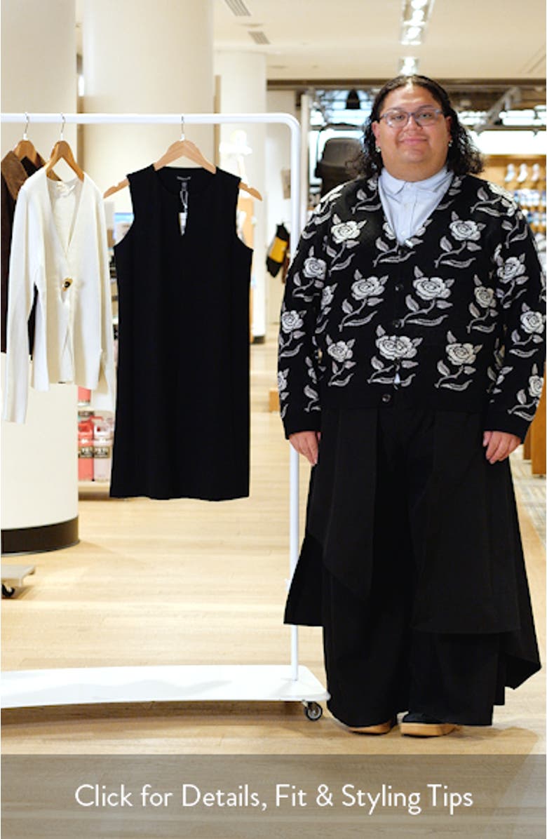 Split Neck Shift Dress, sales video thumbnail