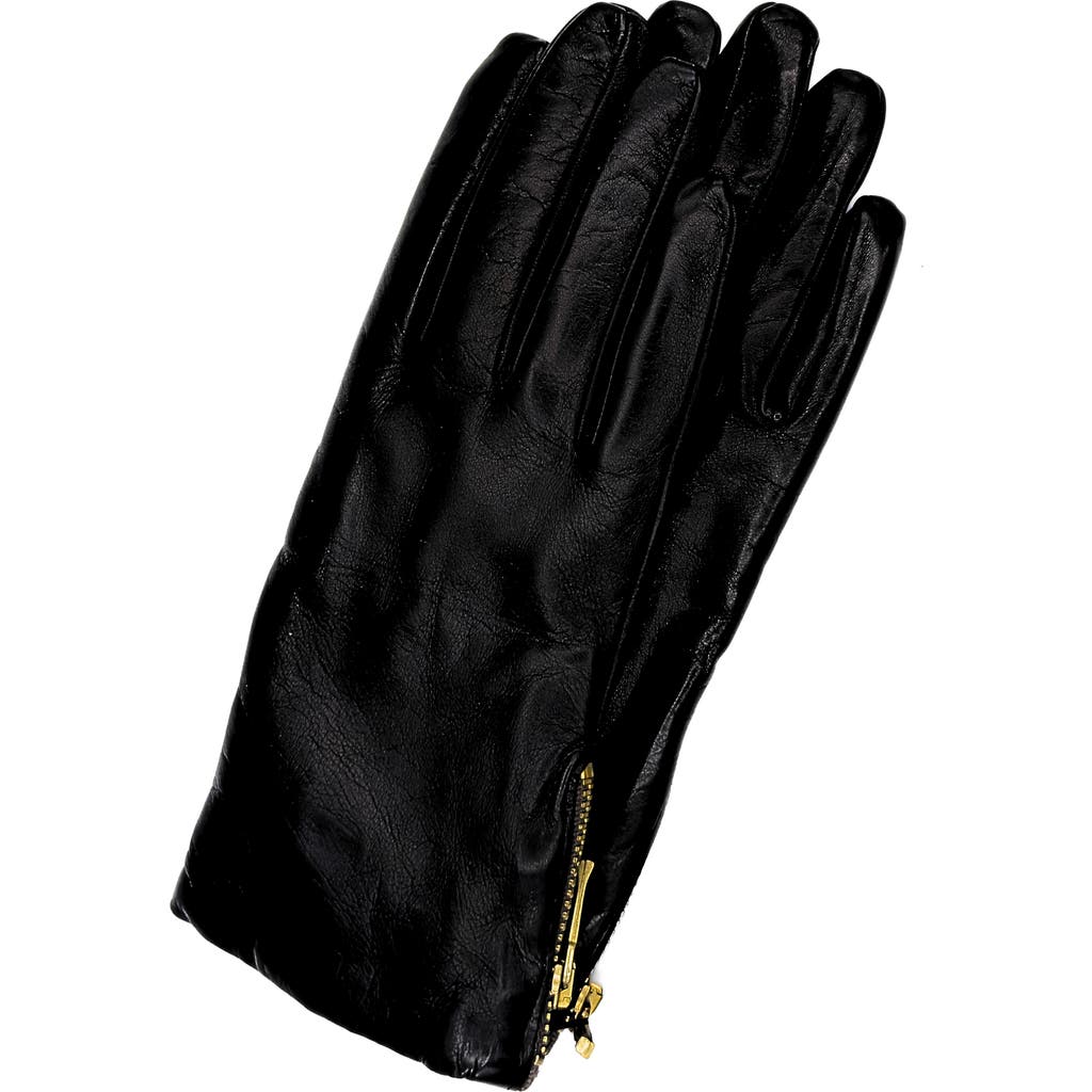 Paula Rowan Jacqueline Sheepskin Leather Gloves in Black  product
