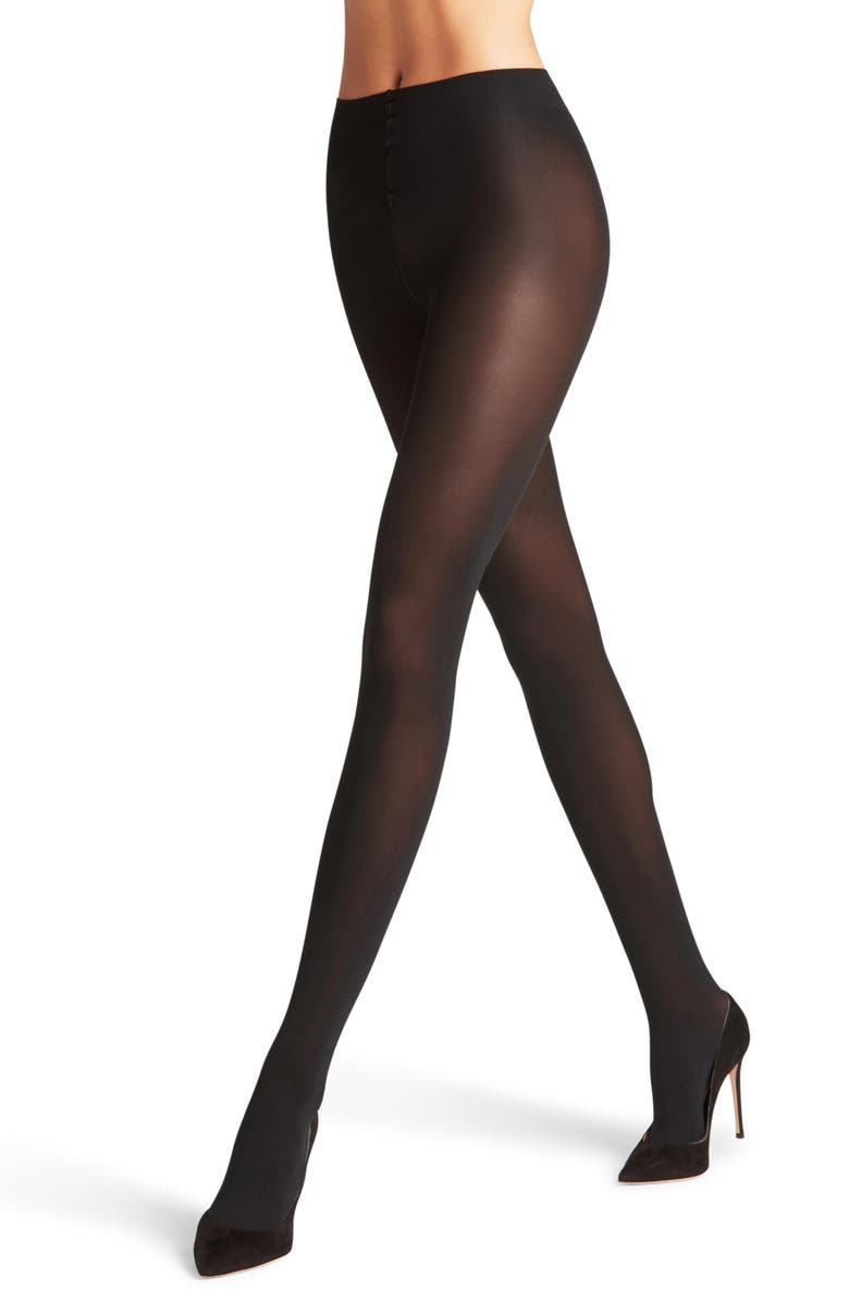 Falke Pure Matte 50 Semisheer Tights, Main, color, Black