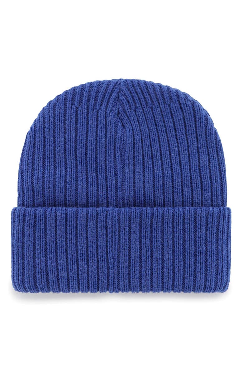 '47 Men's '47 Royal Indianapolis Colts Ridgeway Cuffed Knit Hat, Alternate, color,