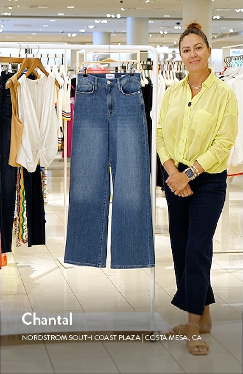 Le Slim Palazzo Ankle Jeans, sales video thumbnail