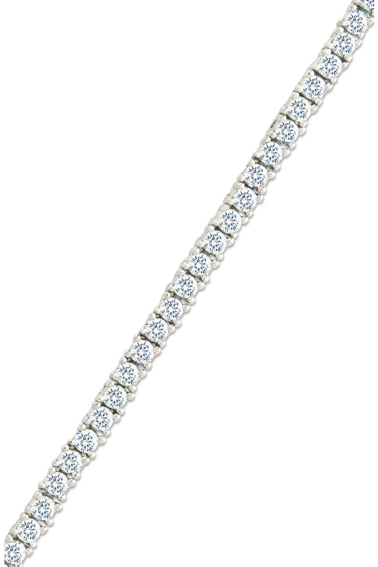 Mirabell Cubic Zirconia Tennis Bracelet, Alternate, color, SILVER
