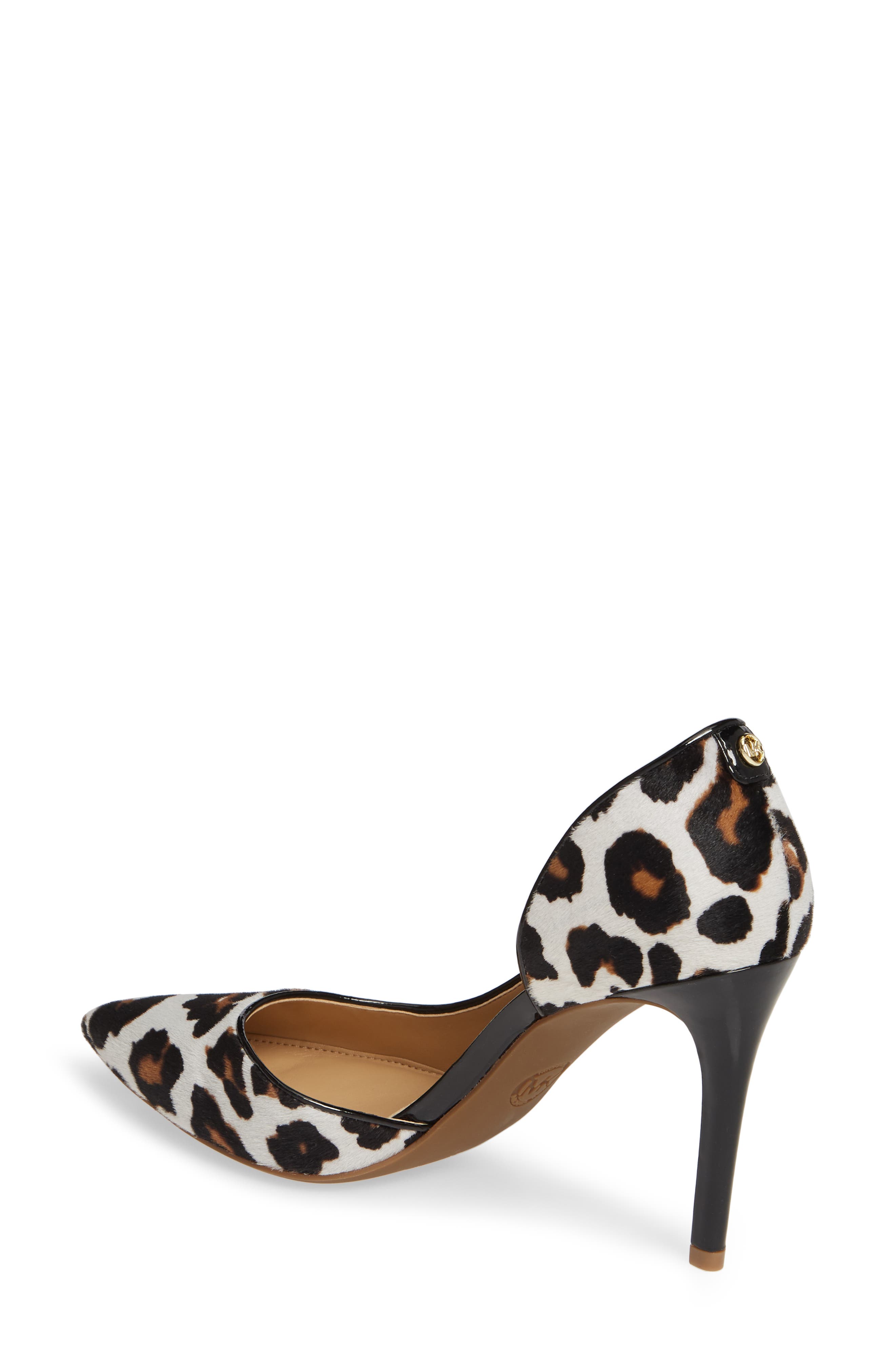 Lucile Genuine Calf Hair Flex Pump, Alternate, color, LEOPARD PRINT CALF HAIR