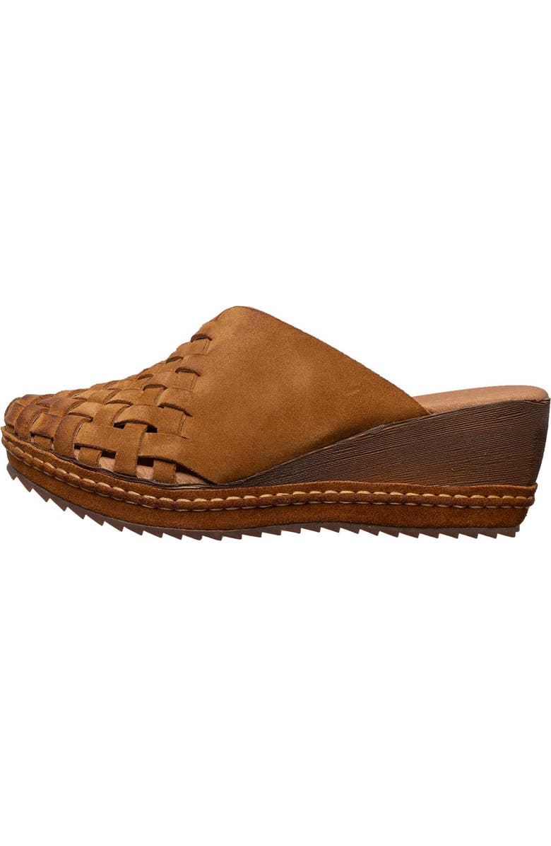 ANTELOPE Teryl Platform Mule, Alternate, color, Cognac