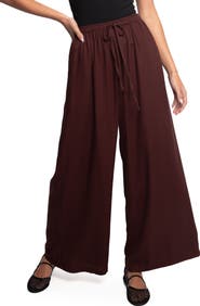 Petal & Pup Zane Drawstring Wide Leg Pants