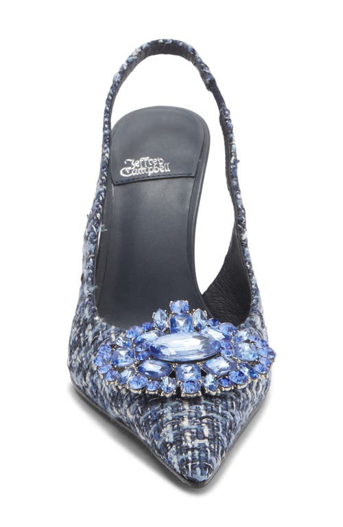 Jeffrey Campbell Regards Slingback Pump In Blue