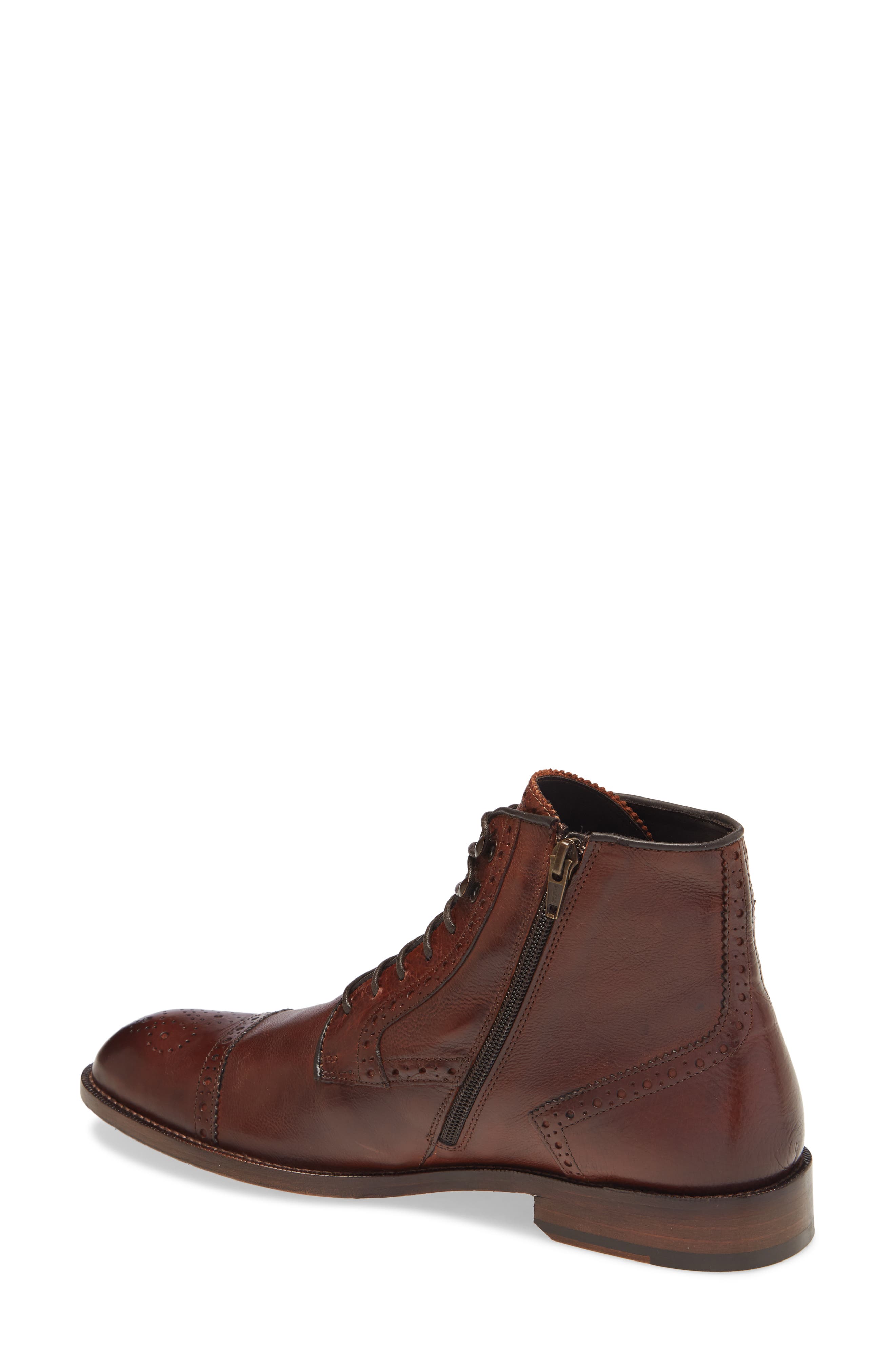 JOHNSTON & MURPHY COLLECTION Johnston & Murphy Donahue Cap Toe Boot, Alternate, color, 