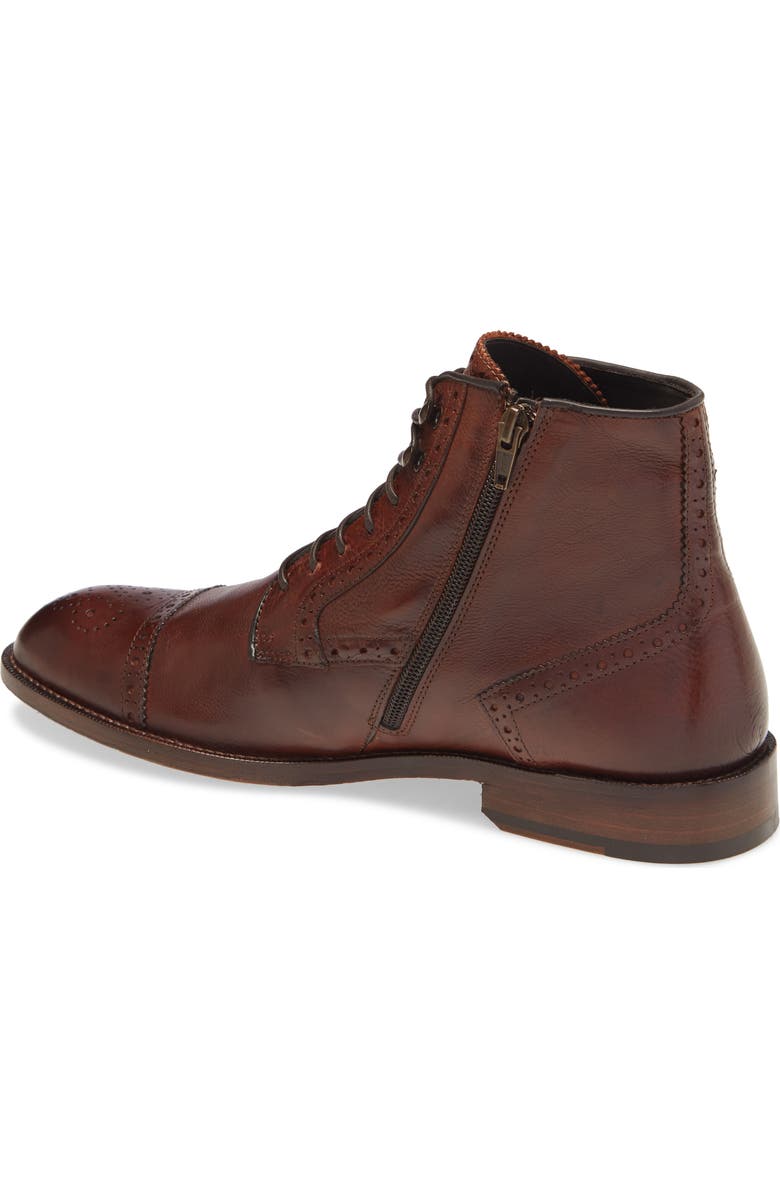 JOHNSTON & MURPHY COLLECTION Johnston & Murphy Donahue Cap Toe Boot, Alternate, color,