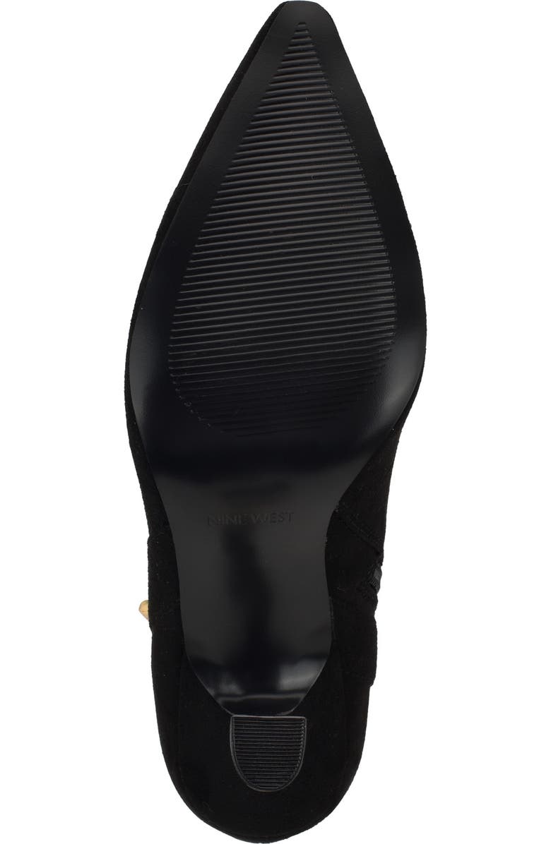 Nine West Chaine Pointed Toe Bootie, Alternate, color,