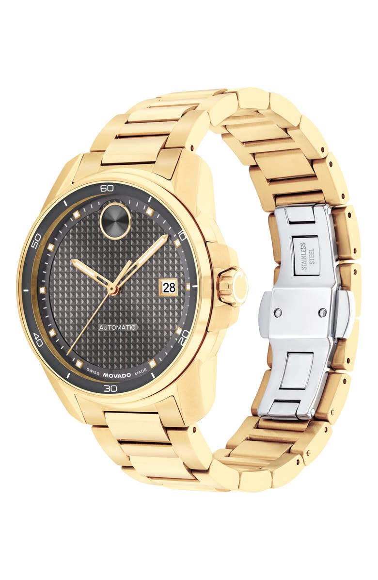 Movado Bold Verso Automatic Bracelet Watch, 41mm, Alternate, color, 