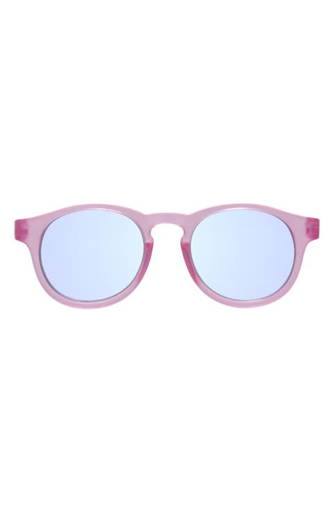 Kids' Fuscia Keyhole Sunglasses