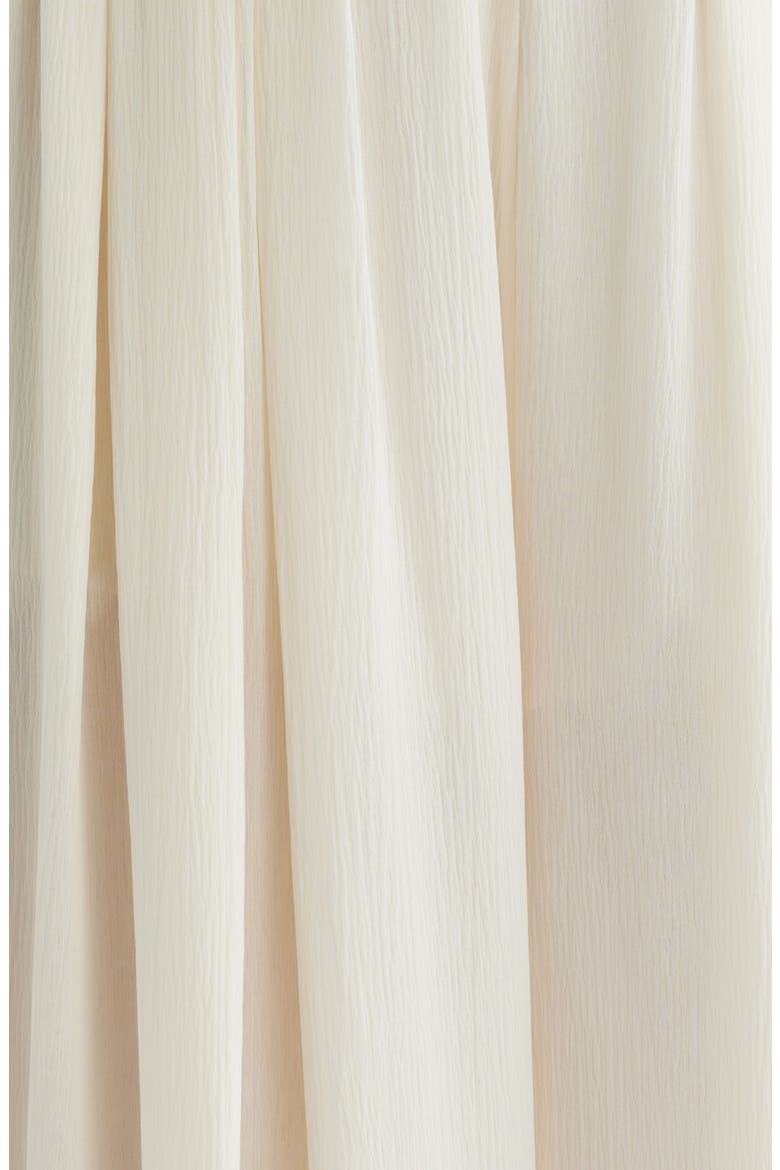 The Wave Silk Chiffon Pants, Alternate, color, CREAM