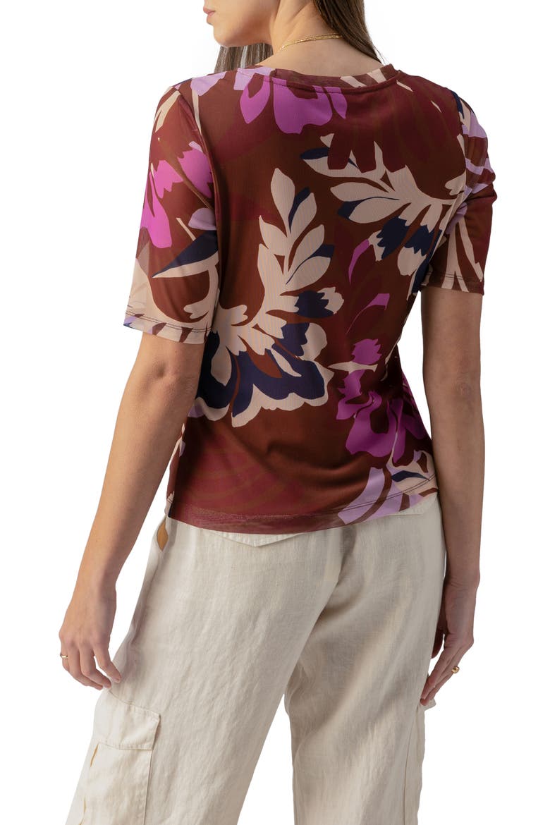 Perfect Mesh T-Shirt, Alternate, color, SOUTH PALM