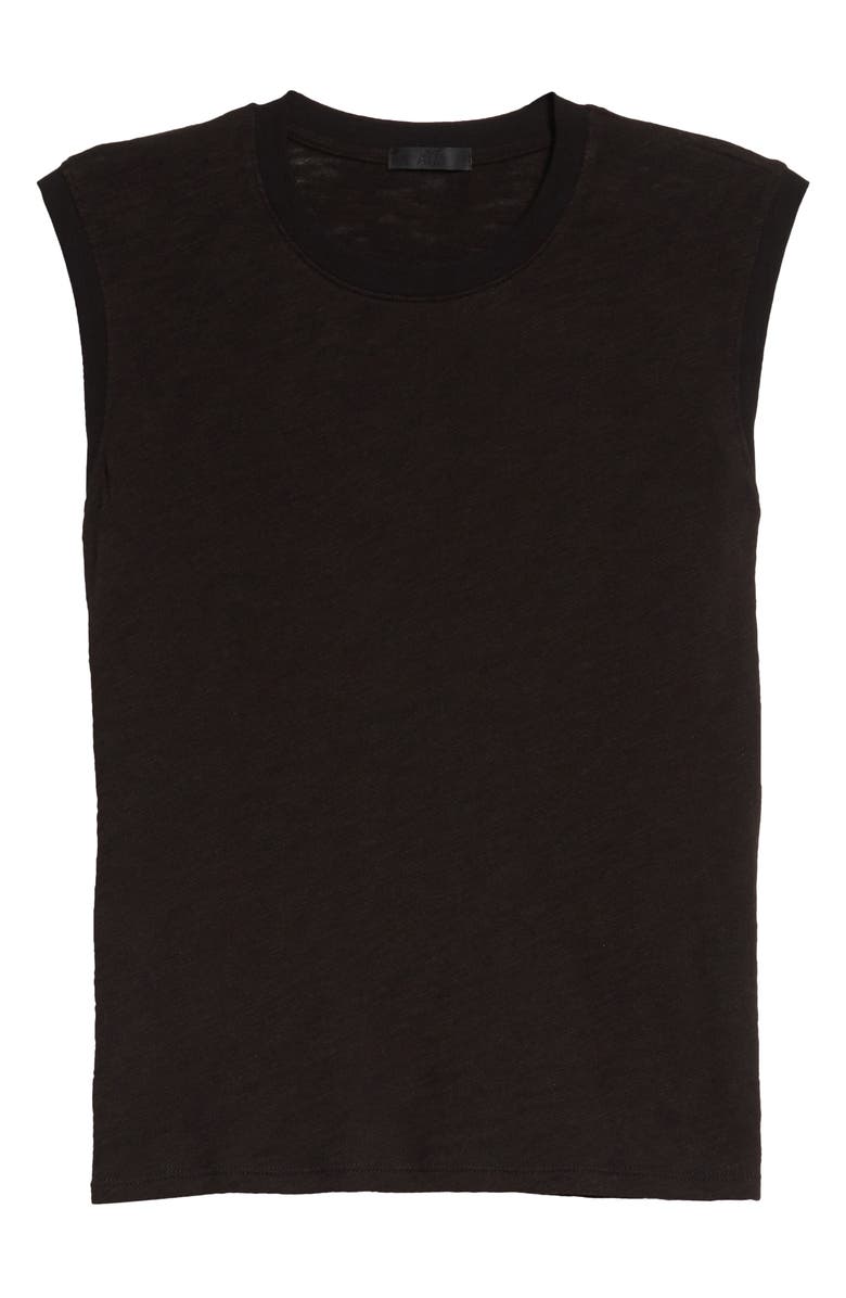 ATM Anthony Thomas Melillo Schoolboy Cotton Slub Jersey Sleeveless T-Shirt, Alternate, color, 