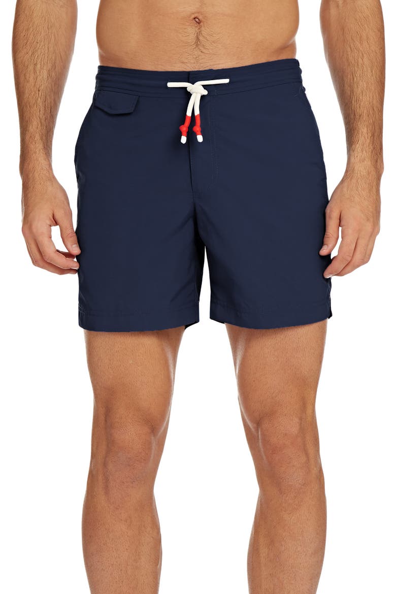 Standard Swim Trunks, Main, color, NAVY