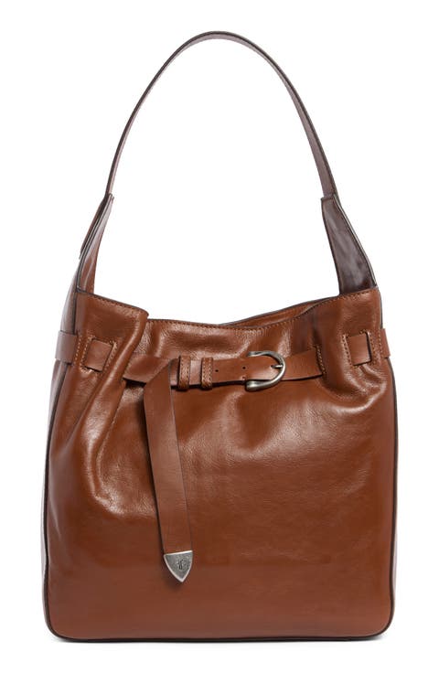 Heather Leather Hobo
