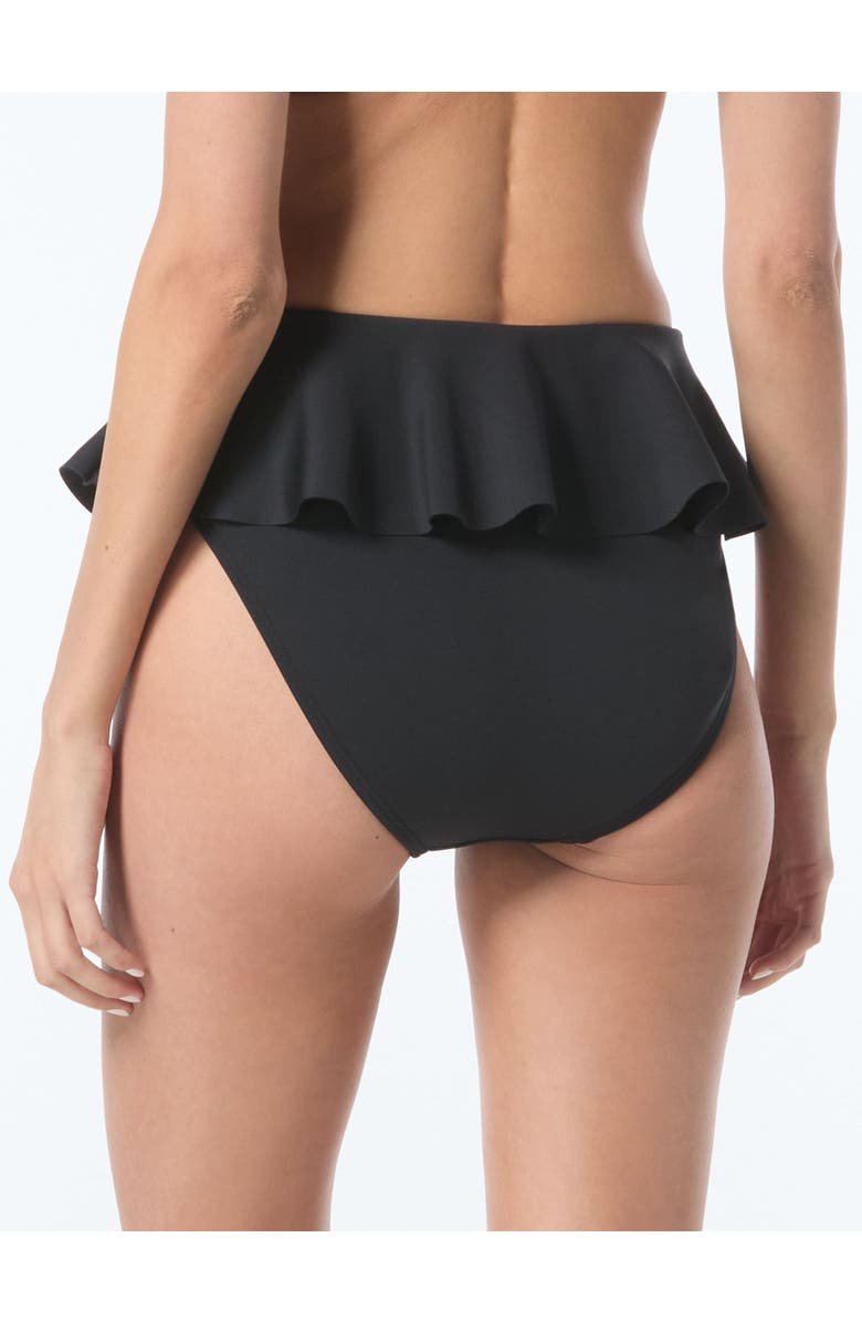 Vince Camuto Scuba Knit Skirted Bottom, Alternate, color, Black