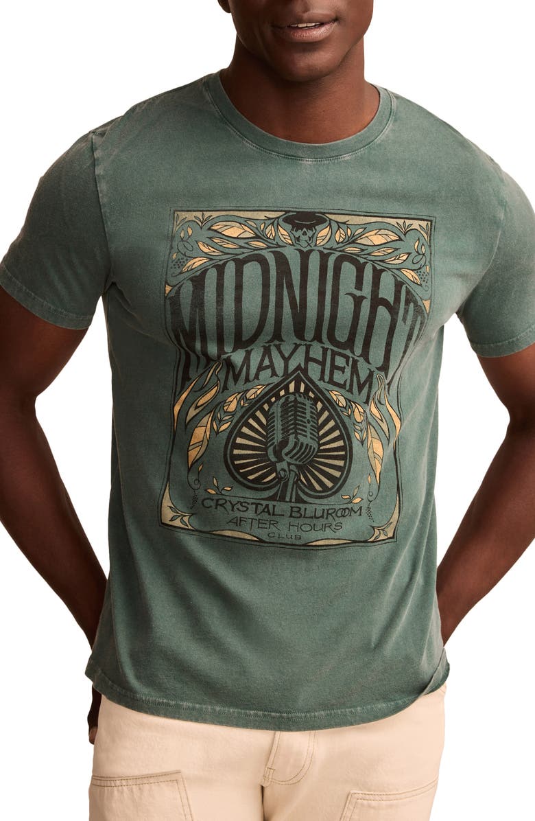 Lucky Brand Midnight Mayhem Cotton Graphic T-Shirt, Main, color, 