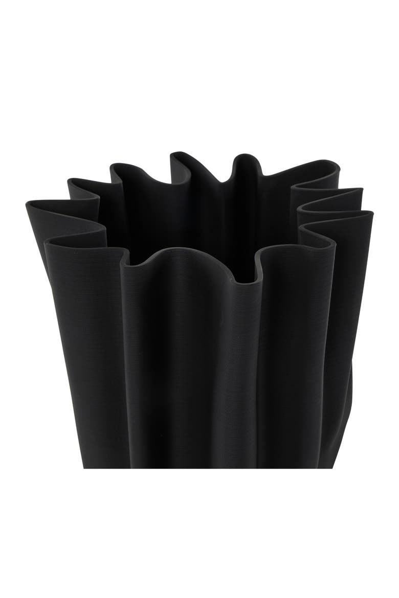 Ceramic Vase, Alternate, color, BLACK