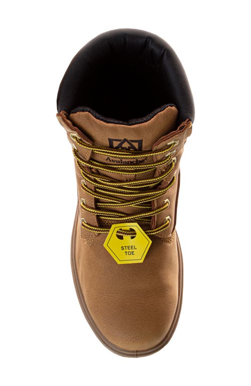 Avalanche Steel Toe Work Boot In Tan