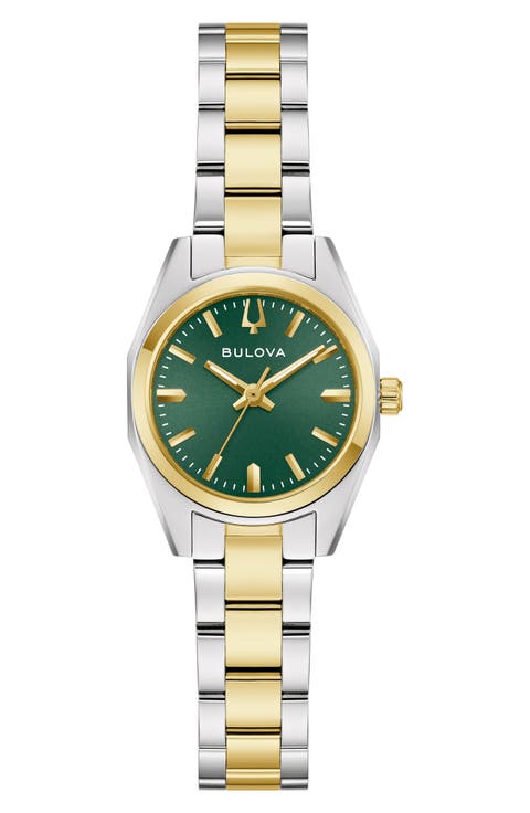 Surveyor Two-Tone Bracelet Watch, 22.7mm