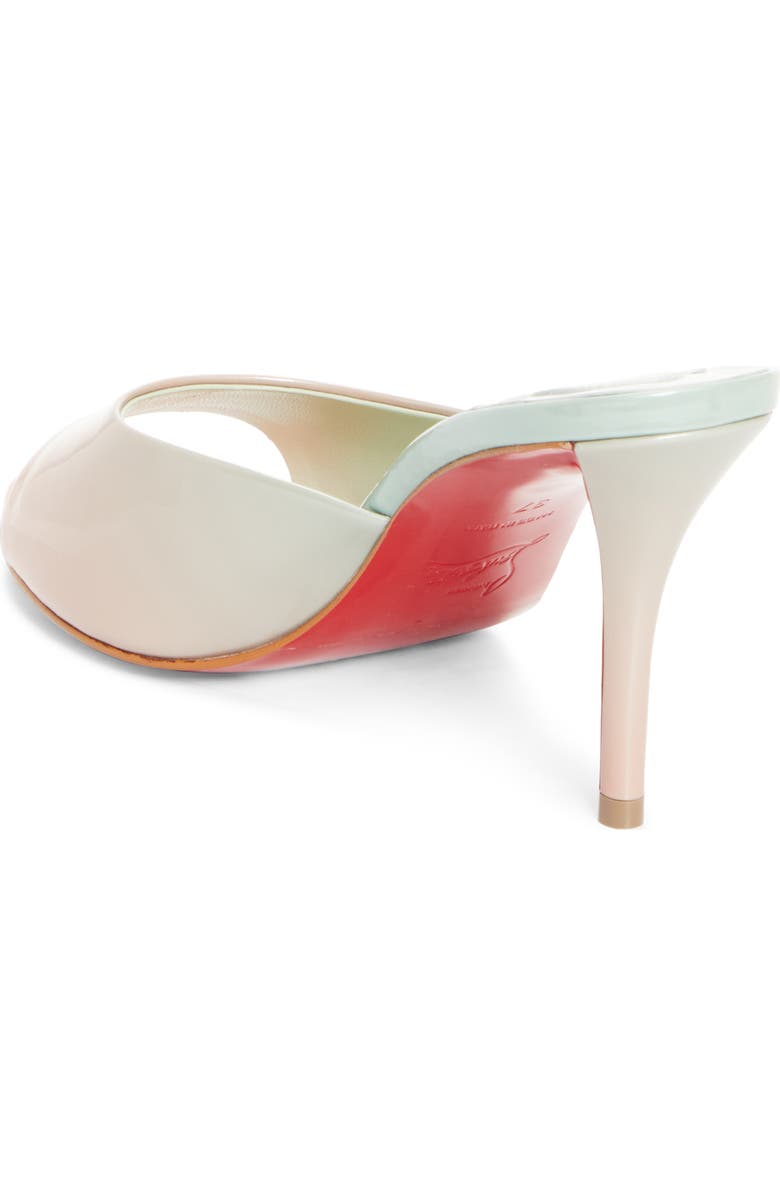 Christian Louboutin Miss Z Pointed Toe Sandal, Alternate, color, Palio/ Haiiro