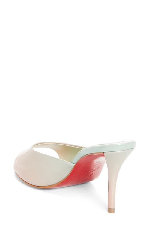 Christian Louboutin Miss Z Pointed Toe Sandal In Multi