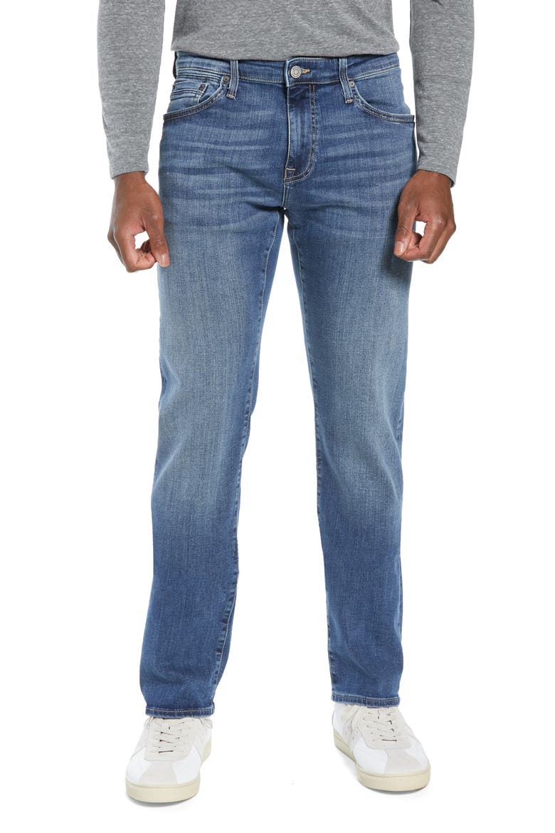 Zach Straight Leg Jeans, Main, color, MID FOGGY WILLIAMSBURG