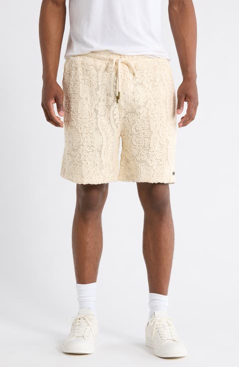 Mind Maze Lace Knit Shorts