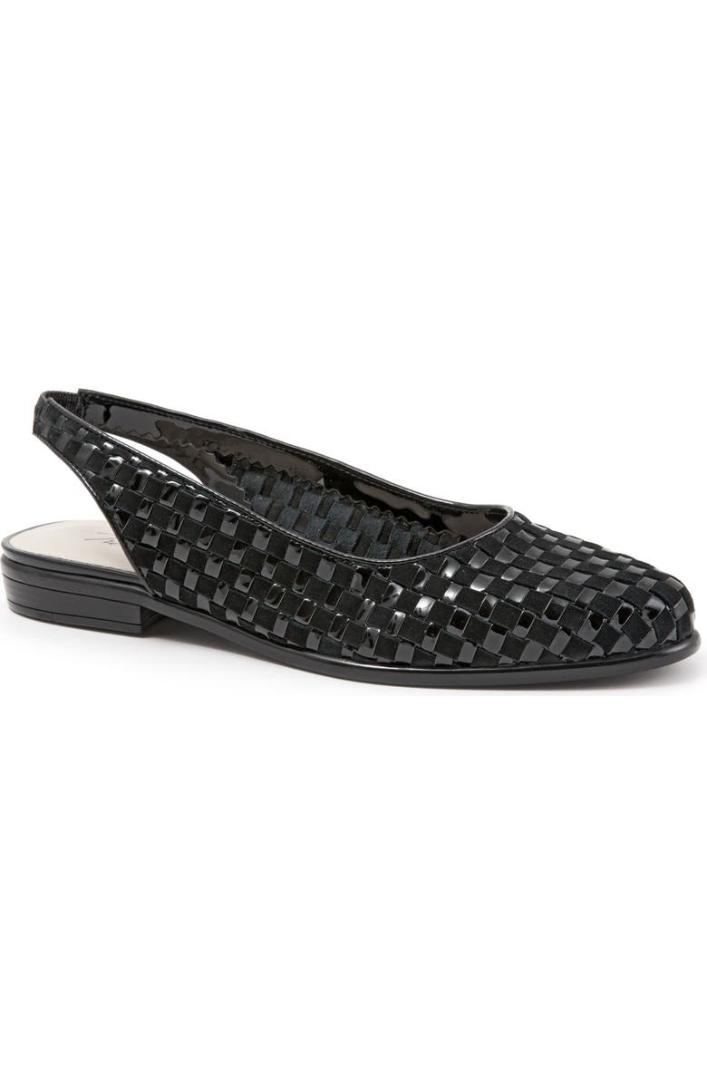 Trotters Lucy Slingback Flat - Wide Width Available, Main, color,