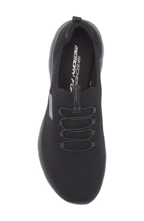Skechers Summits Knit Sneaker In Black