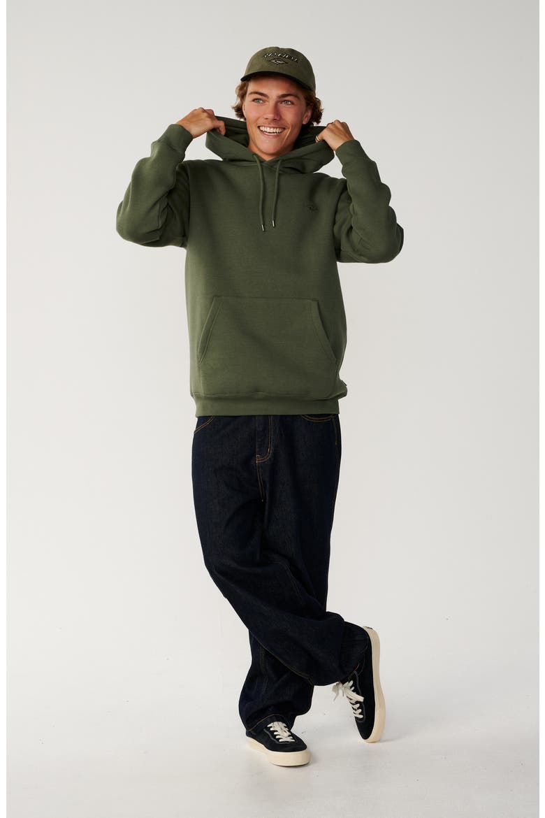 Classic Surf Hoodie, Alternate, color, DARK OLIVE