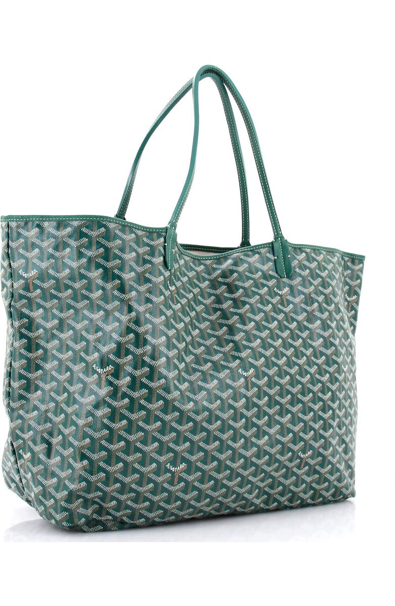 Pre-Owned Goyard Saint Louis Tote Coated Canvas GM, Alternate, color, Green
