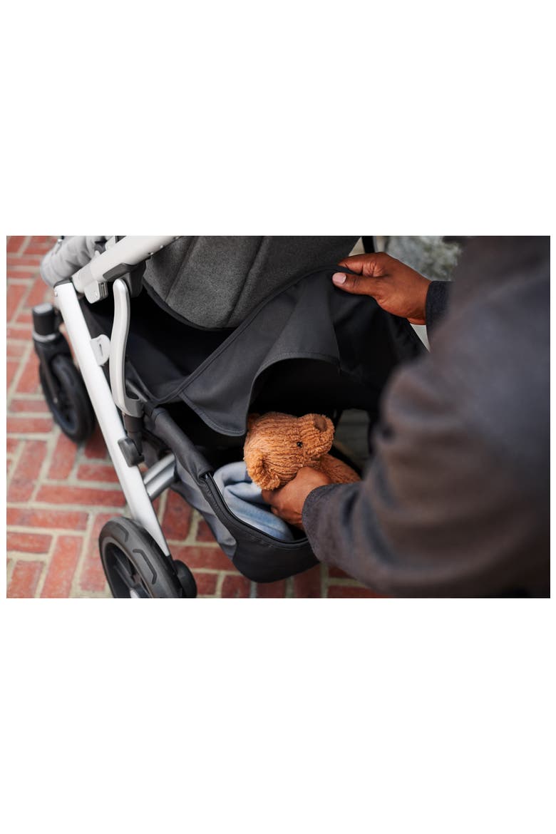 Basket Cover for Vista V2 and Cruz V2 Strollers, Alternate, color, BLACK