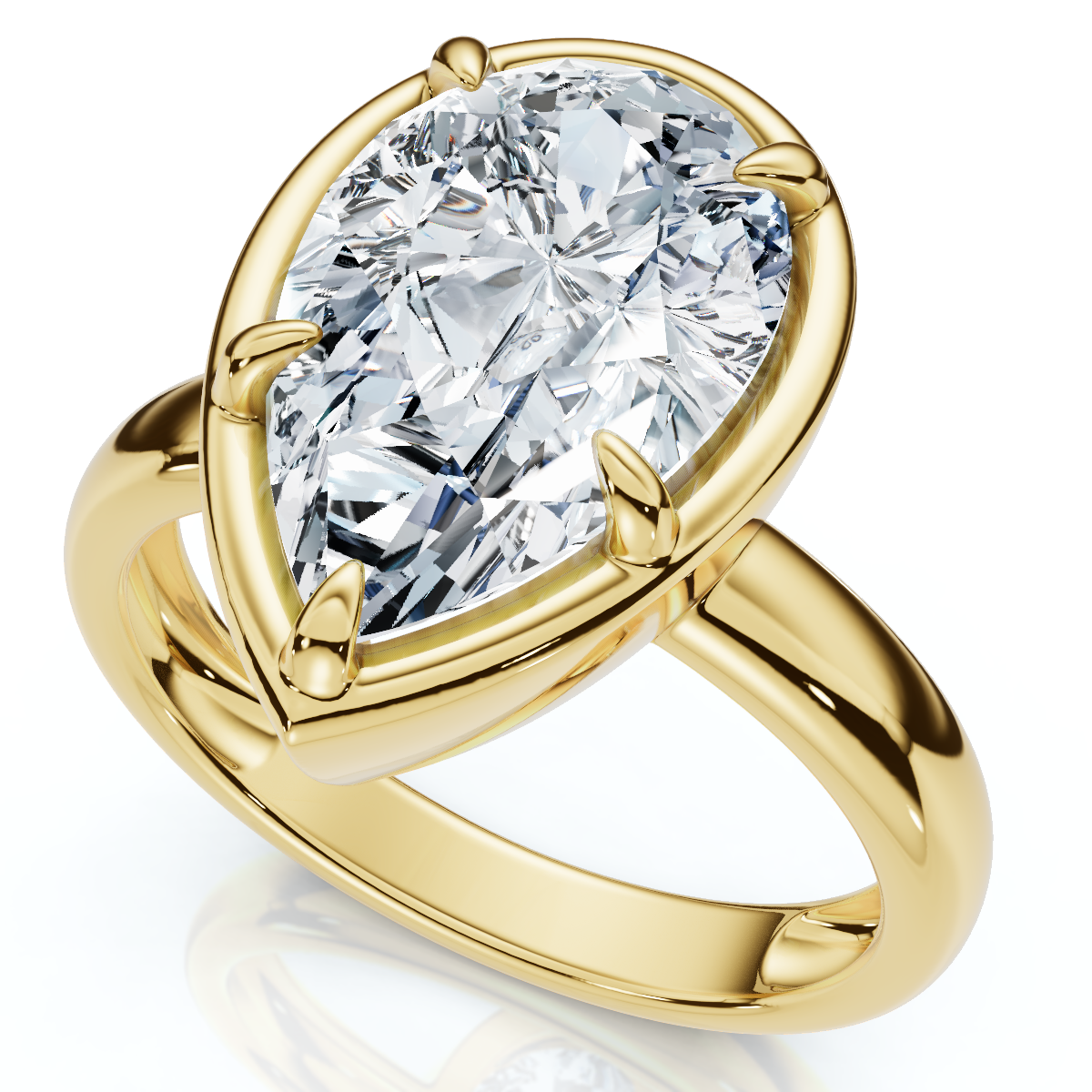 14k Yellow Gold