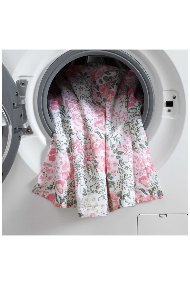 Heather Garden Comforter Set, Alternate, color, PINK